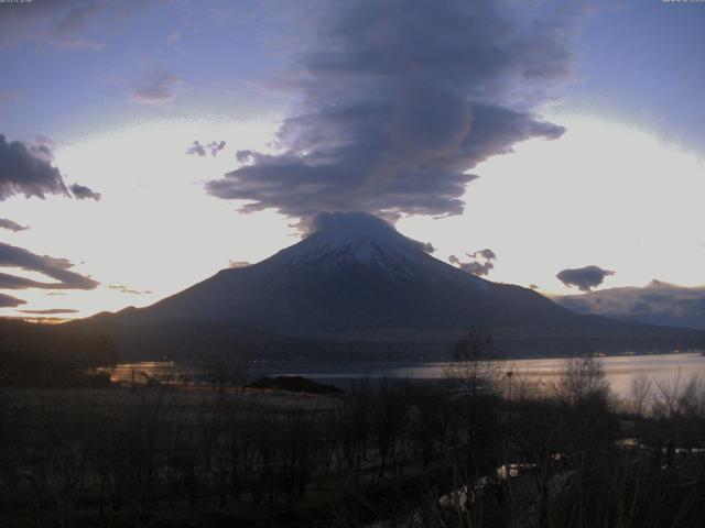 山中湖からの富士山