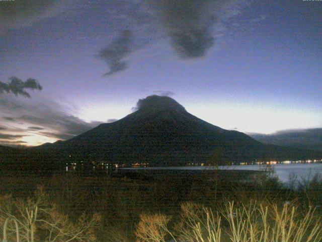 山中湖からの富士山