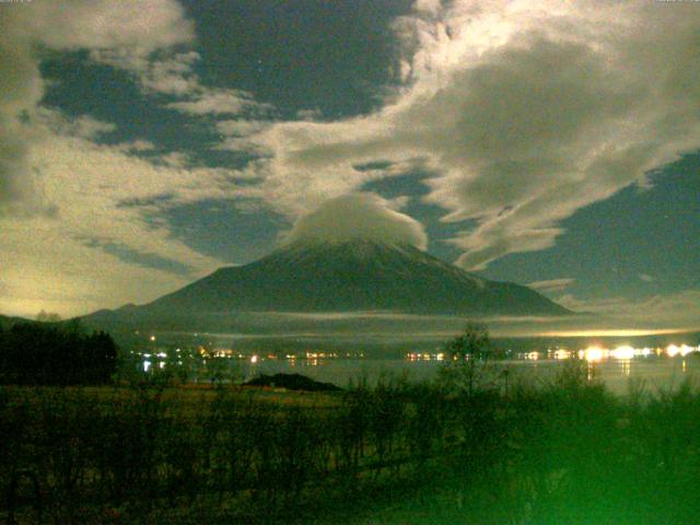 山中湖からの富士山