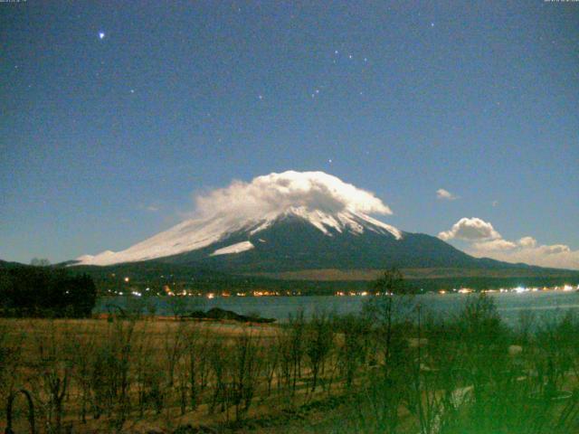 山中湖からの富士山