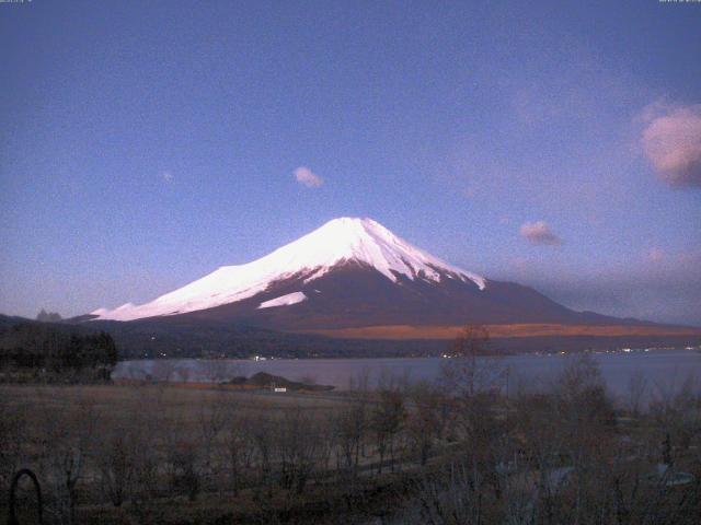 山中湖からの富士山