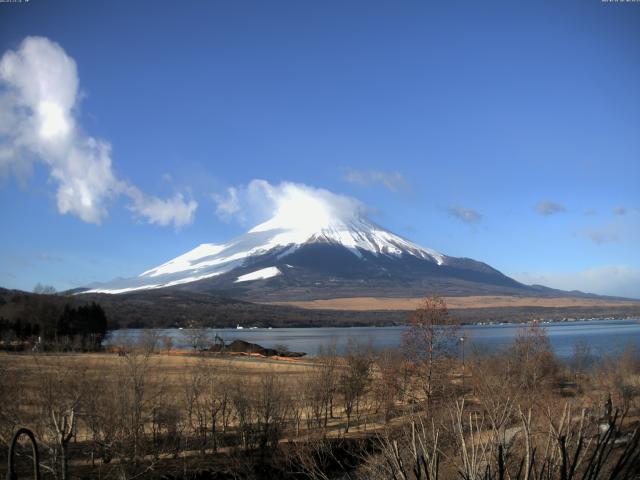 山中湖からの富士山