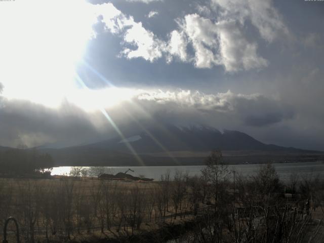 山中湖からの富士山