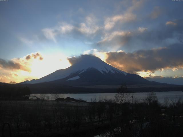 山中湖からの富士山