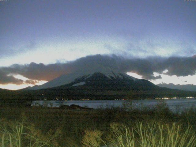 山中湖からの富士山