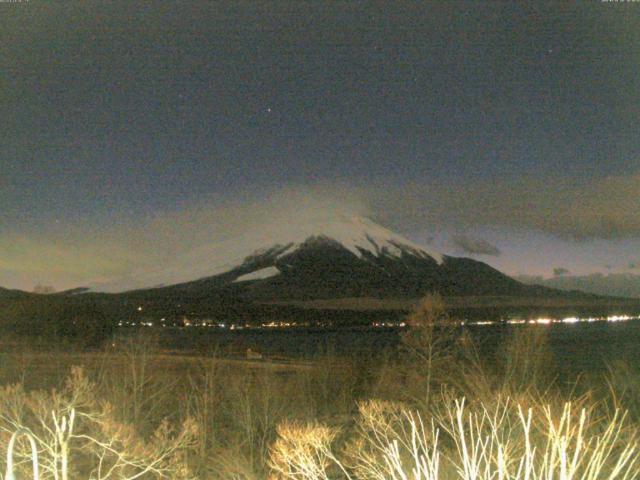 山中湖からの富士山