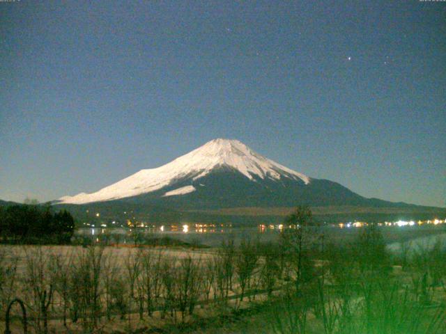 山中湖からの富士山