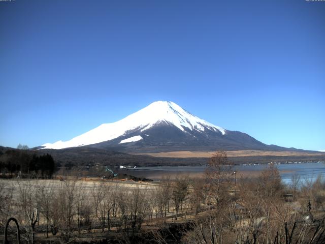 山中湖からの富士山