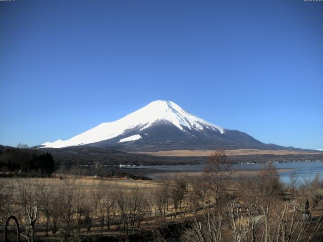 山中湖からの富士山