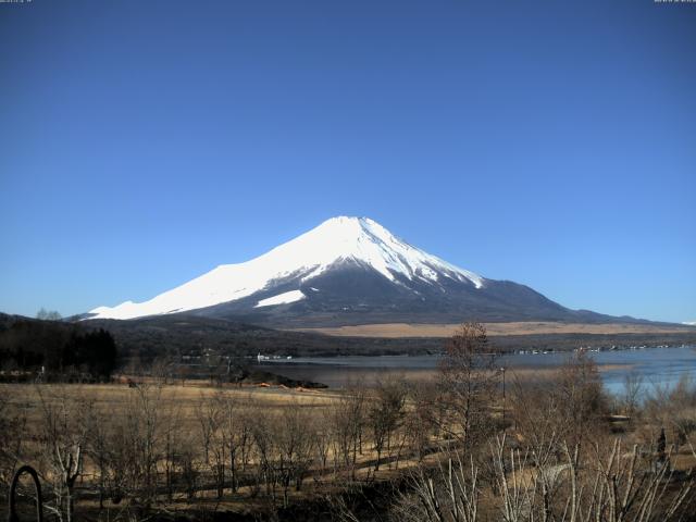 山中湖からの富士山