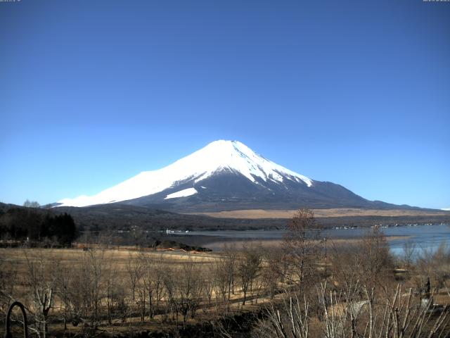 山中湖からの富士山