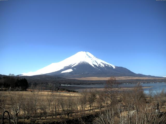 山中湖からの富士山