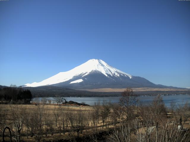 山中湖からの富士山