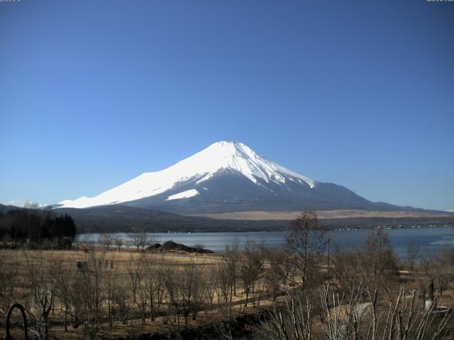 山中湖からの富士山