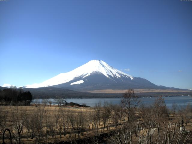 山中湖からの富士山