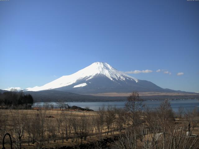 山中湖からの富士山