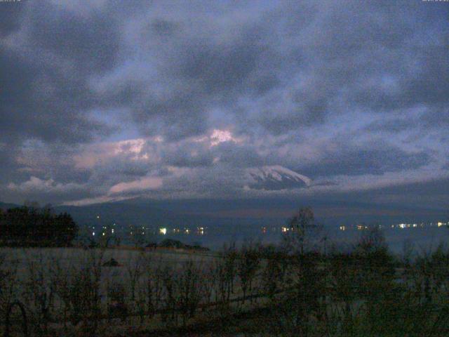 山中湖からの富士山