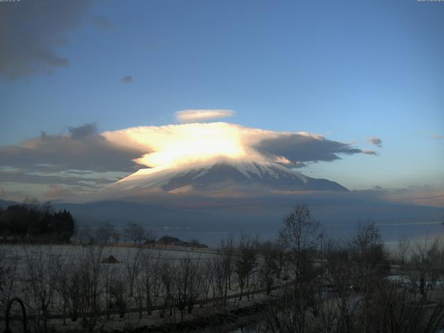 山中湖からの富士山