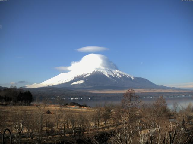 山中湖からの富士山