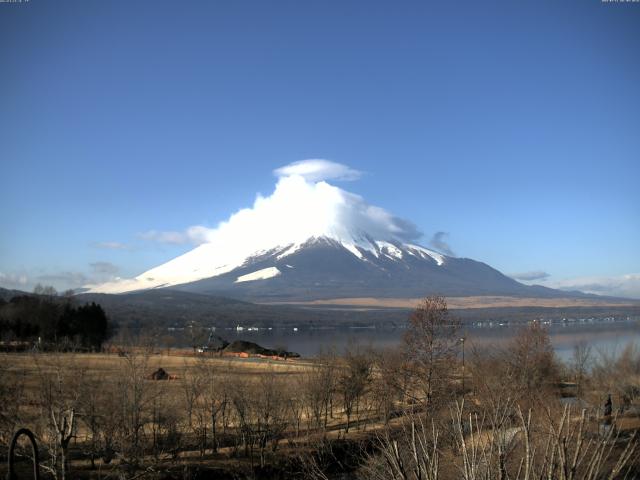 山中湖からの富士山