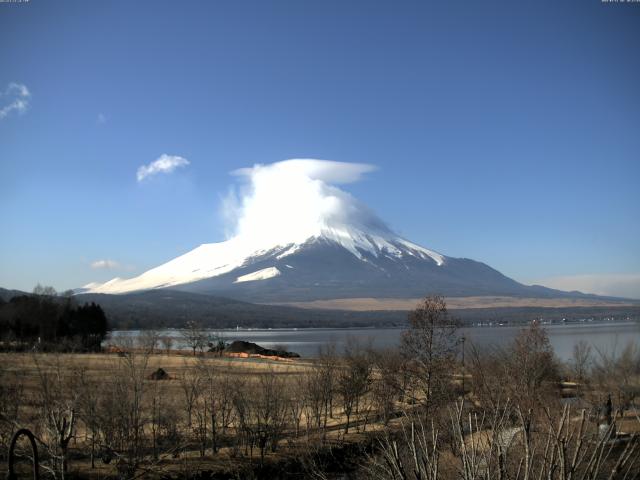 山中湖からの富士山