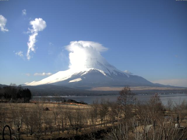 山中湖からの富士山