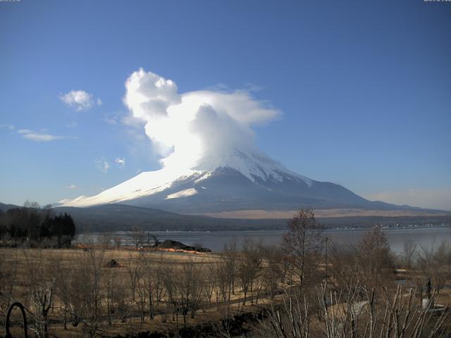 山中湖からの富士山