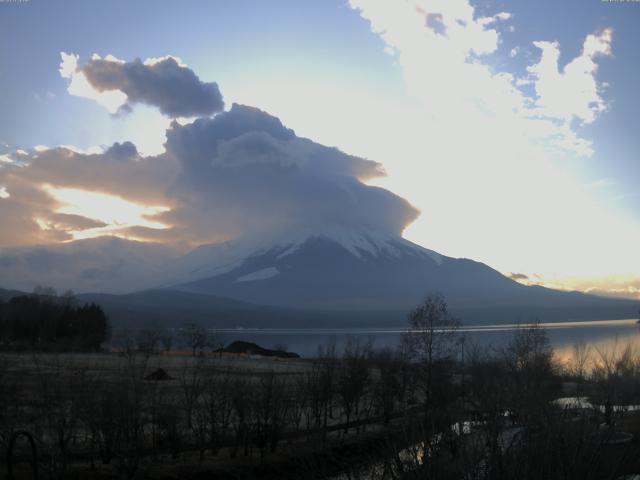 山中湖からの富士山