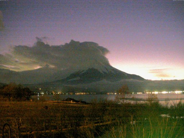 山中湖からの富士山