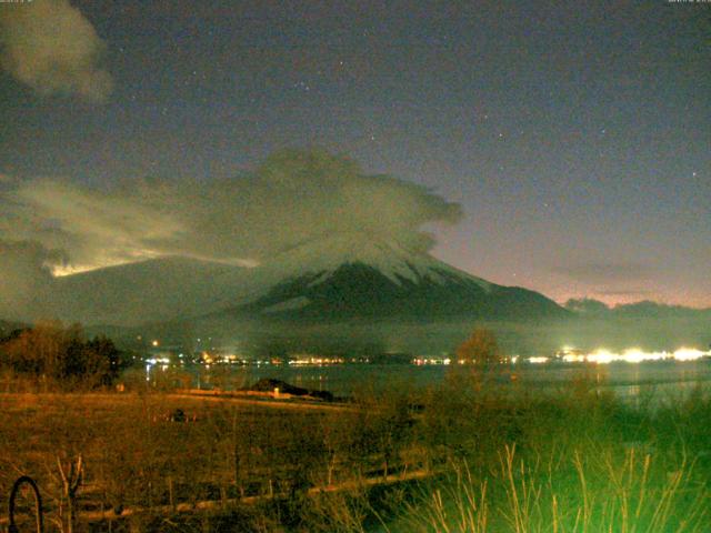 山中湖からの富士山