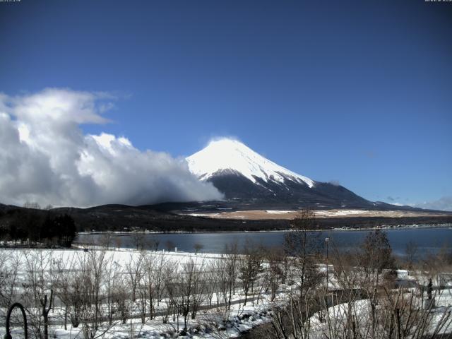 山中湖からの富士山