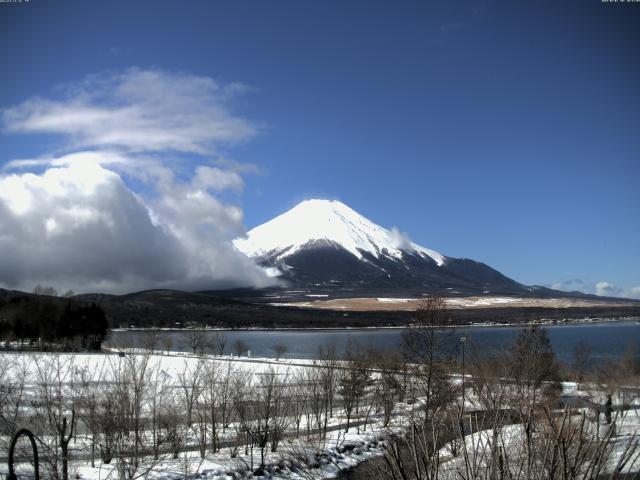 山中湖からの富士山