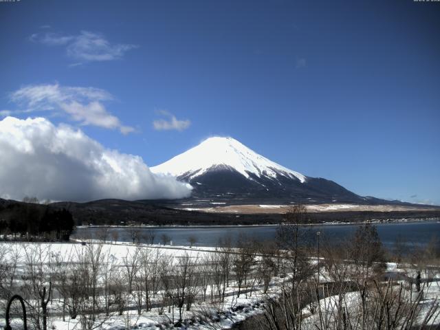 山中湖からの富士山