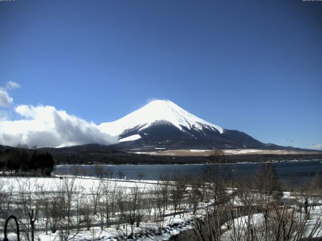 山中湖からの富士山