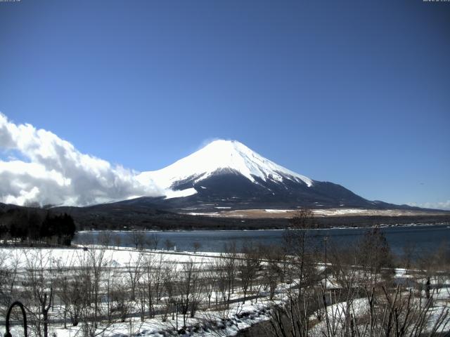 山中湖からの富士山