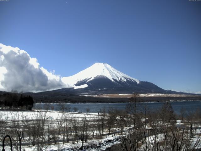 山中湖からの富士山