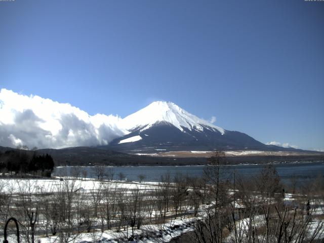 山中湖からの富士山