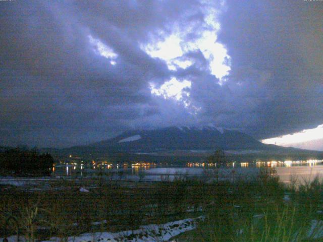 山中湖からの富士山