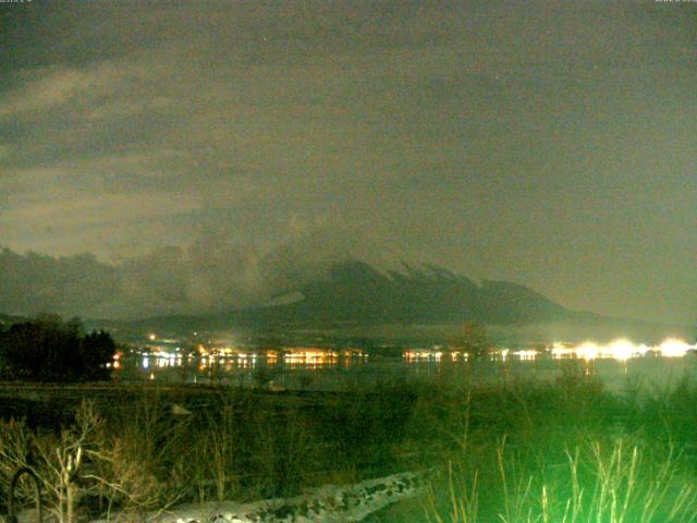 山中湖からの富士山