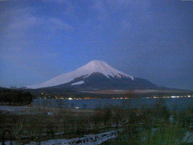 山中湖からの富士山