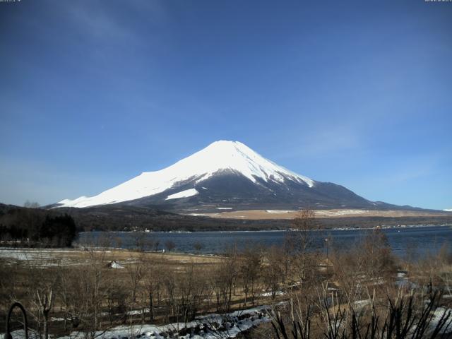 山中湖からの富士山