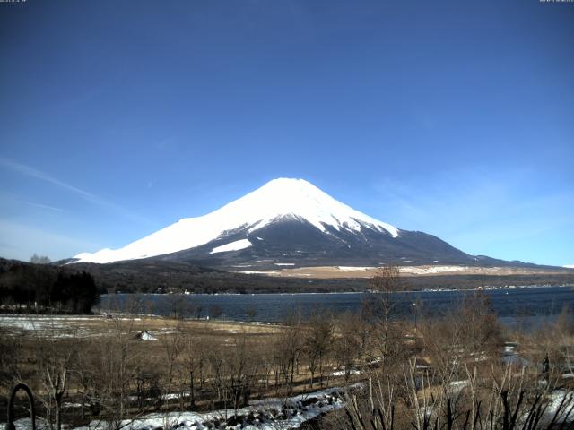 山中湖からの富士山