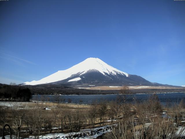 山中湖からの富士山