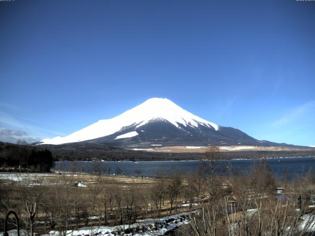 山中湖からの富士山