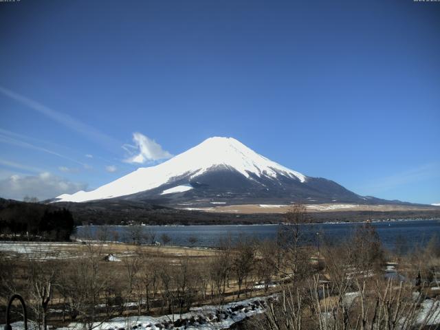 山中湖からの富士山