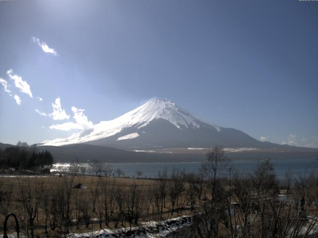 山中湖からの富士山