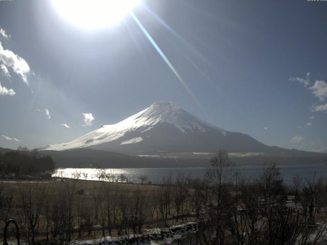 山中湖からの富士山