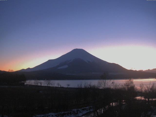 山中湖からの富士山