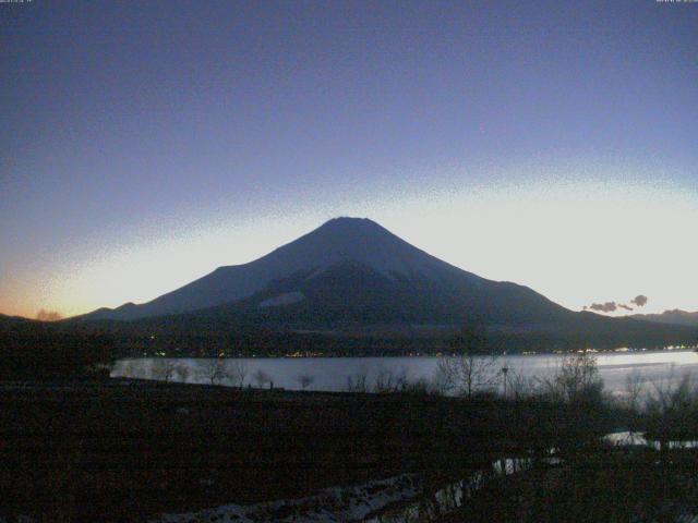 山中湖からの富士山