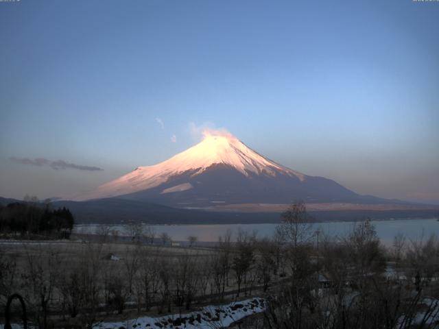 山中湖からの富士山